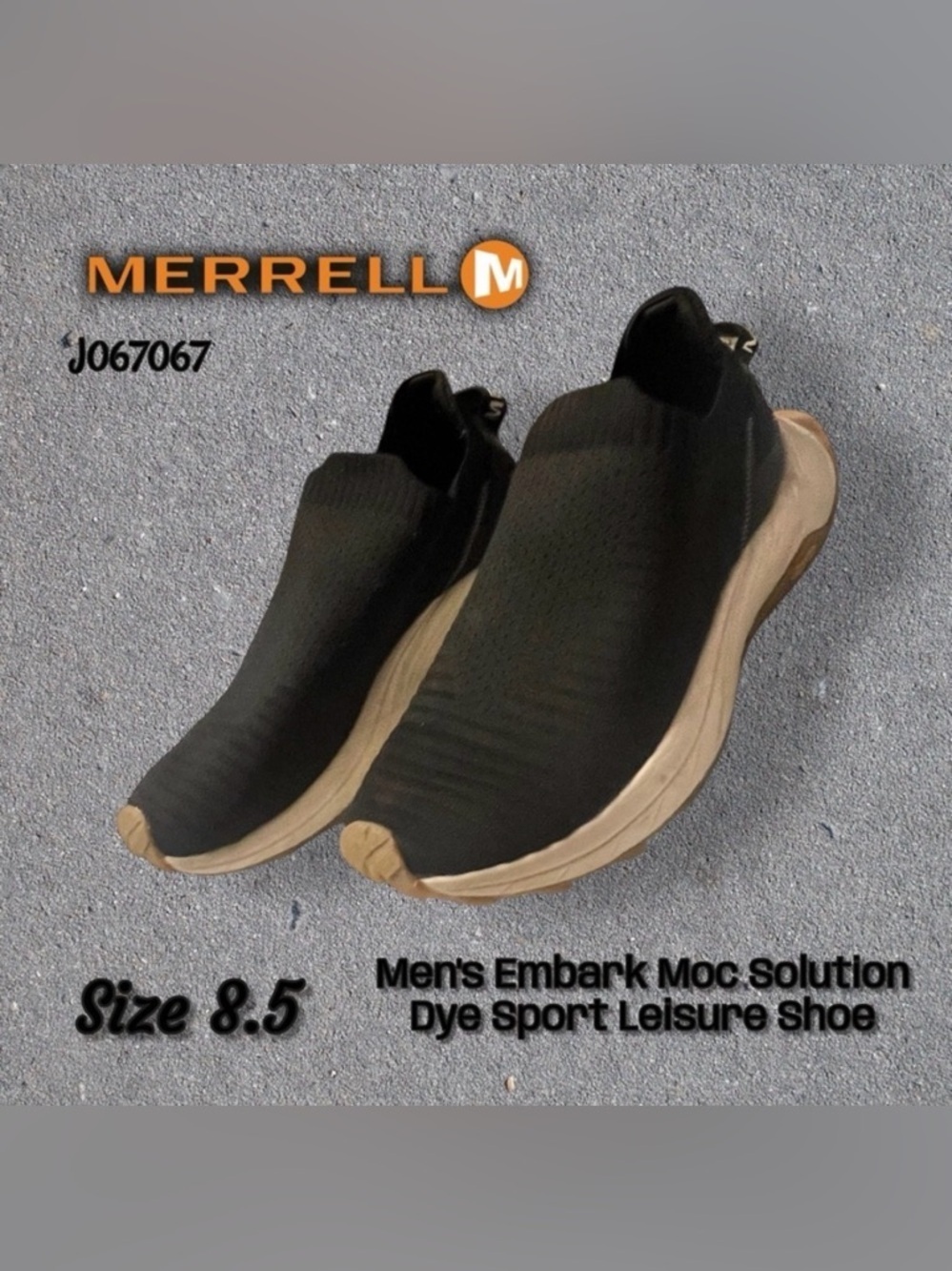 Merrell Embark Moc Solution Dye Wide Slip-On Sneaker - Men's Size 8.5 J067067